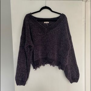 Velour Sweater